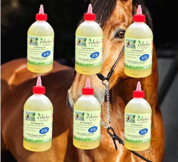 calafea pelsolie til hest